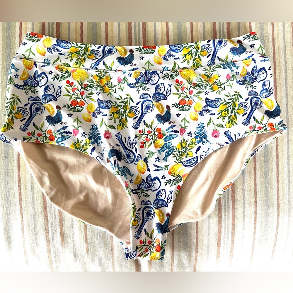 Mott50, high waist swim bottoms, Viva Portugal, XL